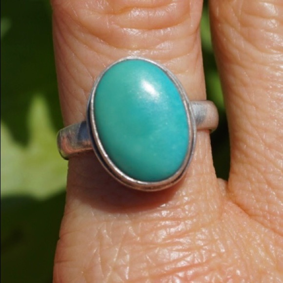 *Sold* Turquoise Ring Size 6.5 - Picture 5 of 5